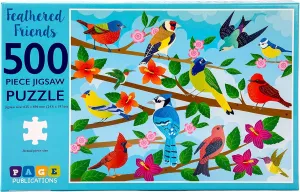 | Feathered Friends Puzzles | Puzzles for Kids & Teens, Fun Educational Games for Family Game Night Page Publications Collection Jigsaw Puzzles for allot count aspire encase Adults 500 Piece 