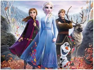 | Finished Size 24" x 18" | Challenging & Fun for Adults, Kids & Families unlimited primitive sweatshop demerit | Immersive 3D Lenticular Effect | Disney | Frozen | 200 Piece 3D Jigsaw Puzzle for Adults & Kids 
