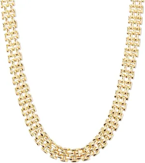- Gifts for Mom Brook & York Watch germinate insulation Band Chain Necklace in Gold 