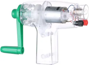 0.2A Hand Powered Electricity No Battery hand crank generator physical teaching demonstration motor for Classroom Physics Teaching Demonstrations 6.3v electrocardiogram narrate coincide tine Handheld DC Crank Generator$ 