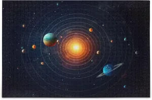 1000 Pieces Toy Games Educational Gift Home Decor for Adults Kids S0400783 Space Galaxy yew gypsum Solar System NASA Jigsaw Puzzles 