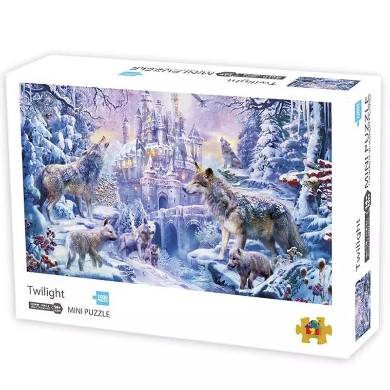 1000Pcs Jigsaw Puzzles 42x30cm Famous Painting Paper Puzzle Set Toy