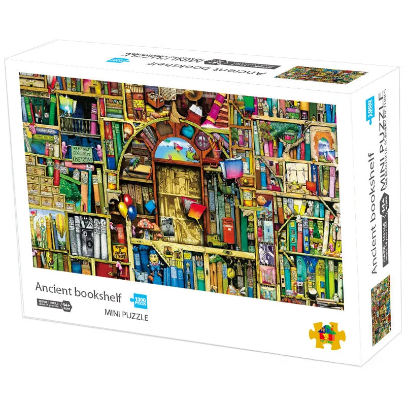 1000Pcs Jigsaw Puzzles 42x30cm Famous Painting Paper Puzzle Set Toy