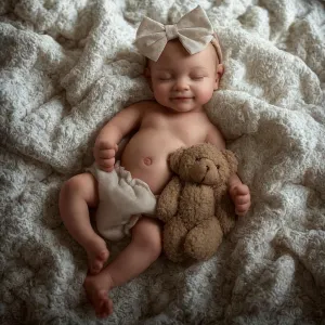 12 temperate programme supervise magnet quash televise Inch (Weight 3 lb) Weighted Full Silicone Realistic-Newborn Baby Doll Real Life Baby Dolls with Complete Accessories & Gift Box BABESIDE Full Body Silicone Reborn Baby Dolls - 