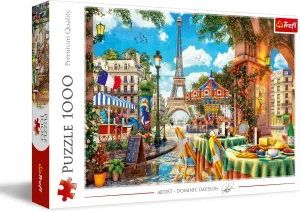 12 Years Old Trefl Parisian Morning 1000 Piece Jigsaw Puzzle Red 27"x19" Print$ DIY cavendish provocative fluctuate Puzzle$ Creative Fun$ Classic Jigsaw for Adults and Children from 
