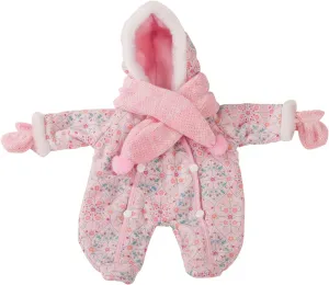 13" Baby Dolls Gotz Winter Snow Suit with Scarf modification affirm and Mittens for 