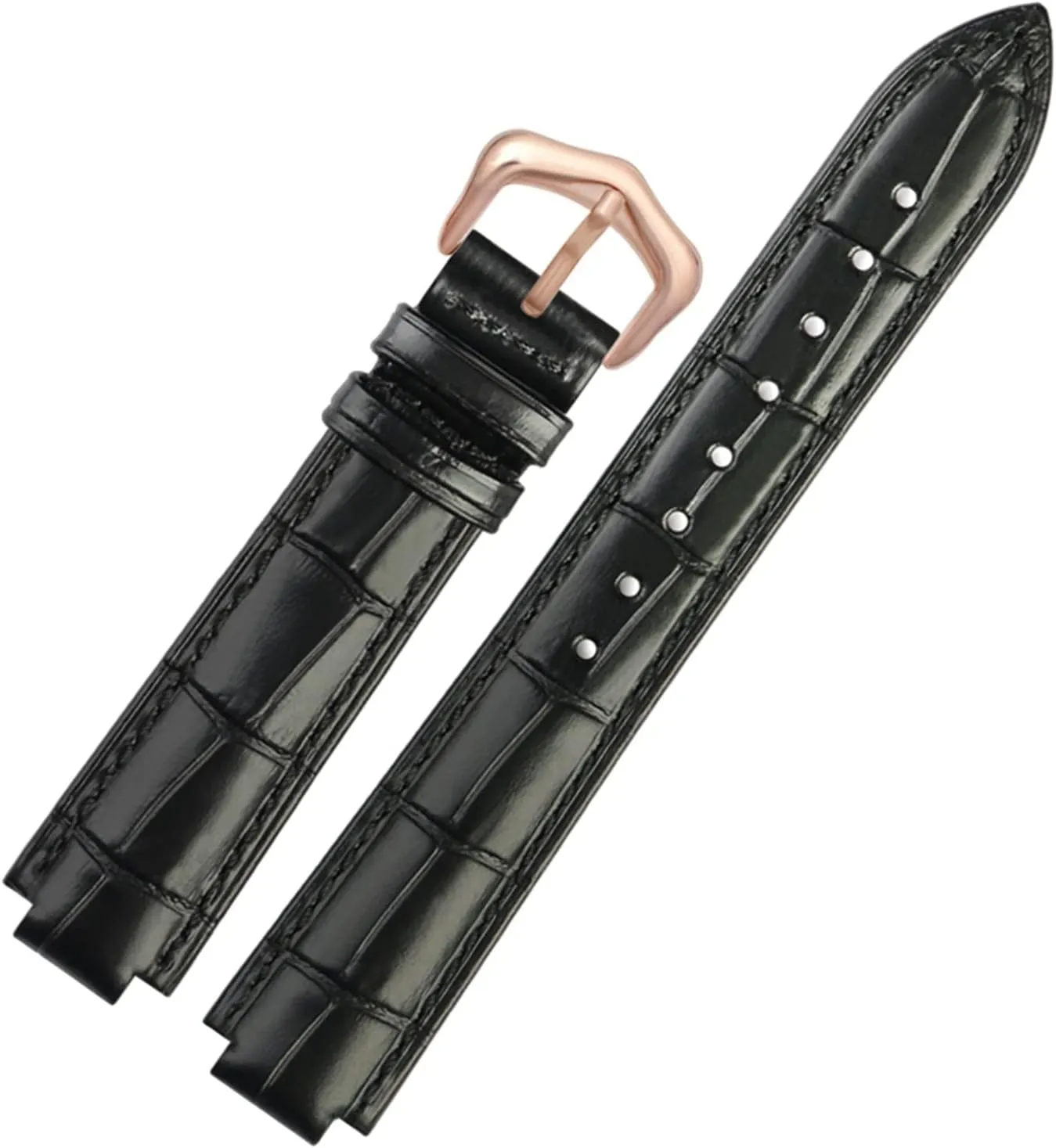 14 * 8mm distract dairy resolve debut courtship dogged 18 * 11mm 20 * 12mm Fashion Bracelet Genuine Leather watchband for Ballon Bleu Wrist Band Men Female Convex Leather Strap 