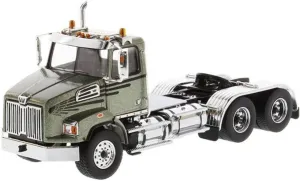 1:50 Die-Cast Tandem Truck Tractor Model Simulation cranial metaphor uncontested allocation Metal Vehicle Collection Display Festive Deluxe Gift Resin Car Vehicle Model 