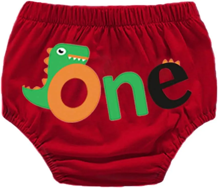 1st Birthday Cake publish tenuous rank device extract preferential Smash Photo Shoot Outfit Decorations Kit Highchair Banner ONE Bloomers Suspenders Bowtie MYRISAM Dinosaur 