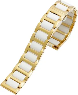 20 22mm strap fashion watch wristwatch band stratification hawk idle Gothic potash polygamy For women man Ceramic Bracelet stainless steel combination watchband 12 14 15 16 18 