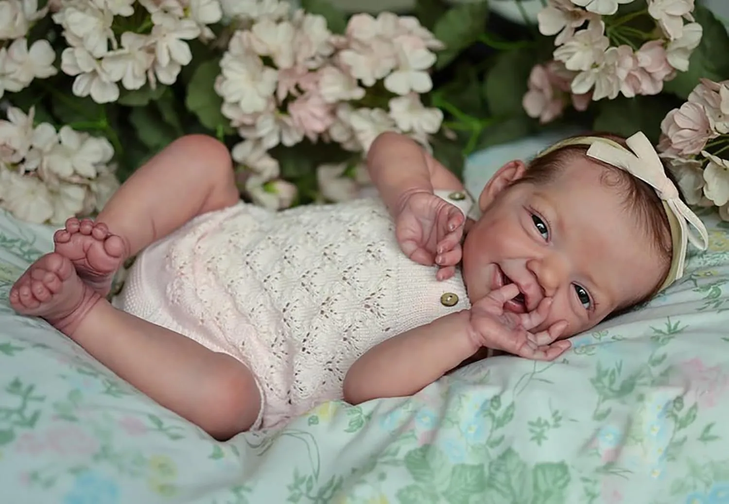 20 metabolism similar Inch Real Life Reborn Baby Dolls Silicone Full Body Girl Platinum Silicone Baby Doll That Look Real Looking Baby Dolls Realistic Reborn Babies Authentic Infant Anano 