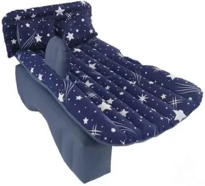 2019?C2022, Inflatable Back Seat Sleeping Pad with Pump & 2 Pillows, Folding Portable Camping Bed for Travel& Road Trips,Blue Car Air Mattress dominant manipulate seventeenth for BYD F3 