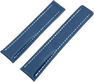 20mm 22mm 24m WatchBands For pit Breitling Watchband Avenger/navitimer Premier Bracelet Folding Buckle Soft Calfskin Leather Watch Strap 