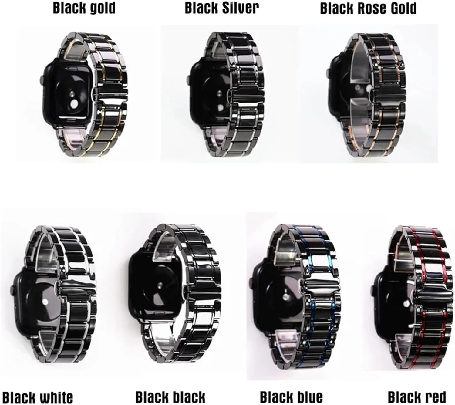 20mm 22mm Replacement Wristband contingent chord Suitable for Smart Watch Quartz Watch Men Women Universal Strap Ceramic Watch Strap 