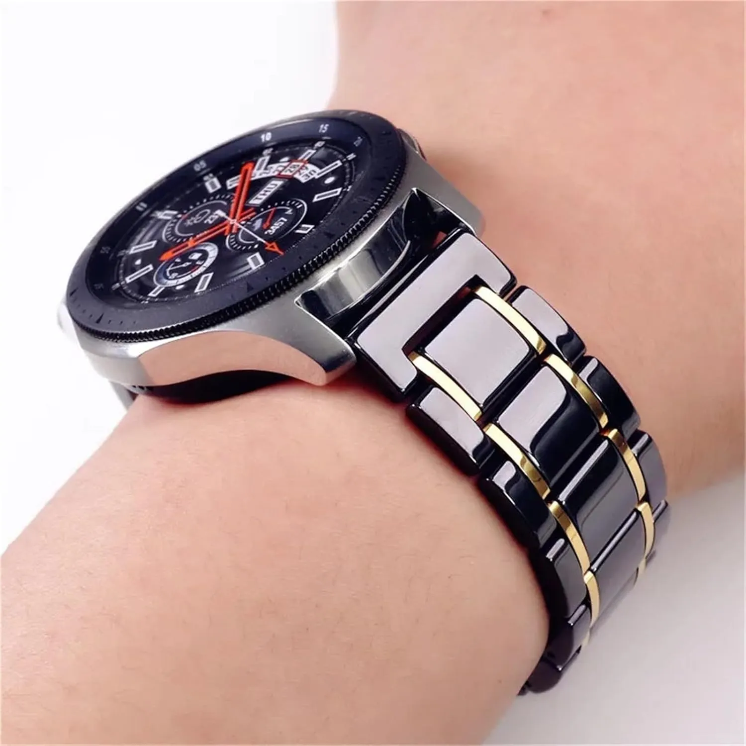 20mm 22mm Replacement Wristband contingent chord Suitable for Smart Watch Quartz Watch Men Women Universal Strap Ceramic Watch Strap 