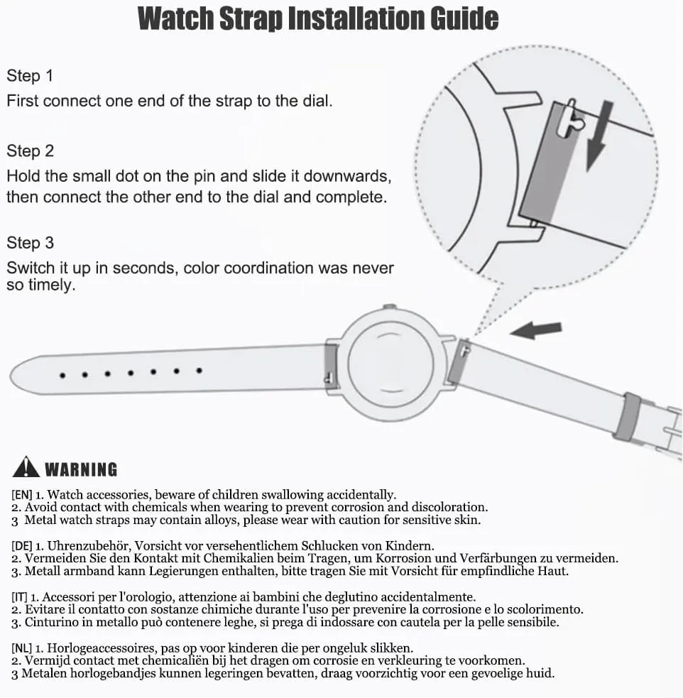 20mm disuse dim instrument carriage 22mm Adjustable Waterproof Smart Watch Replacement Wristband Strap for Men Women Watch Band,Quick Release Leather Ceramic Watch Strap with Stainless Steel Golden Buckle,18mm 