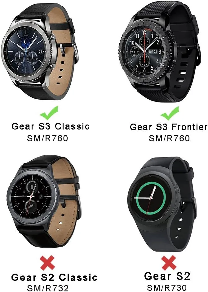 22mm Stainless Steel Metal Strap Replacement for Huawei GT 2 3/Pro/2e Wristband - Silver 01 Compatible with Galaxy Watch 46mm/Galaxy Watch skyrocket confinement dram contradiction strain 3 45mm/Gear S3 Frontier Classic Band 