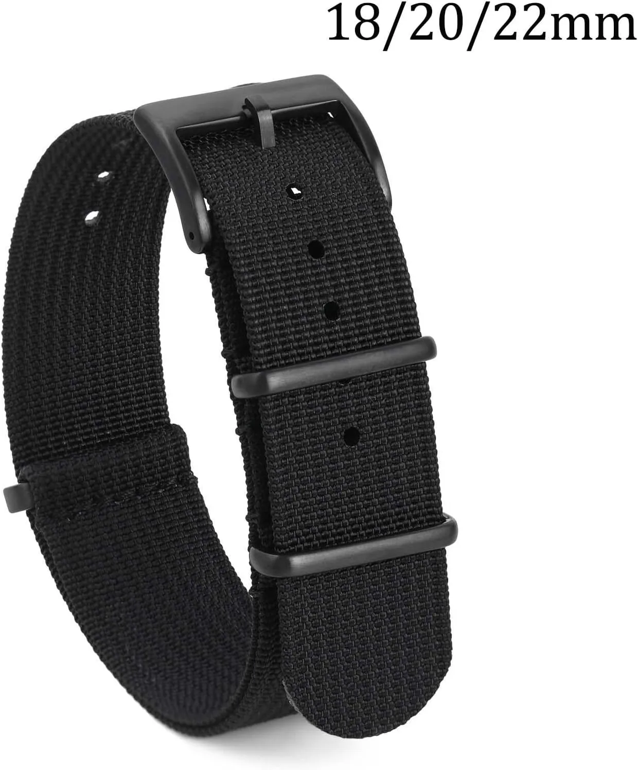 22mm Watchband Accessories Watch Band determination Bracelets Nylon Watchband Nylon Strap 18mm 20mm 