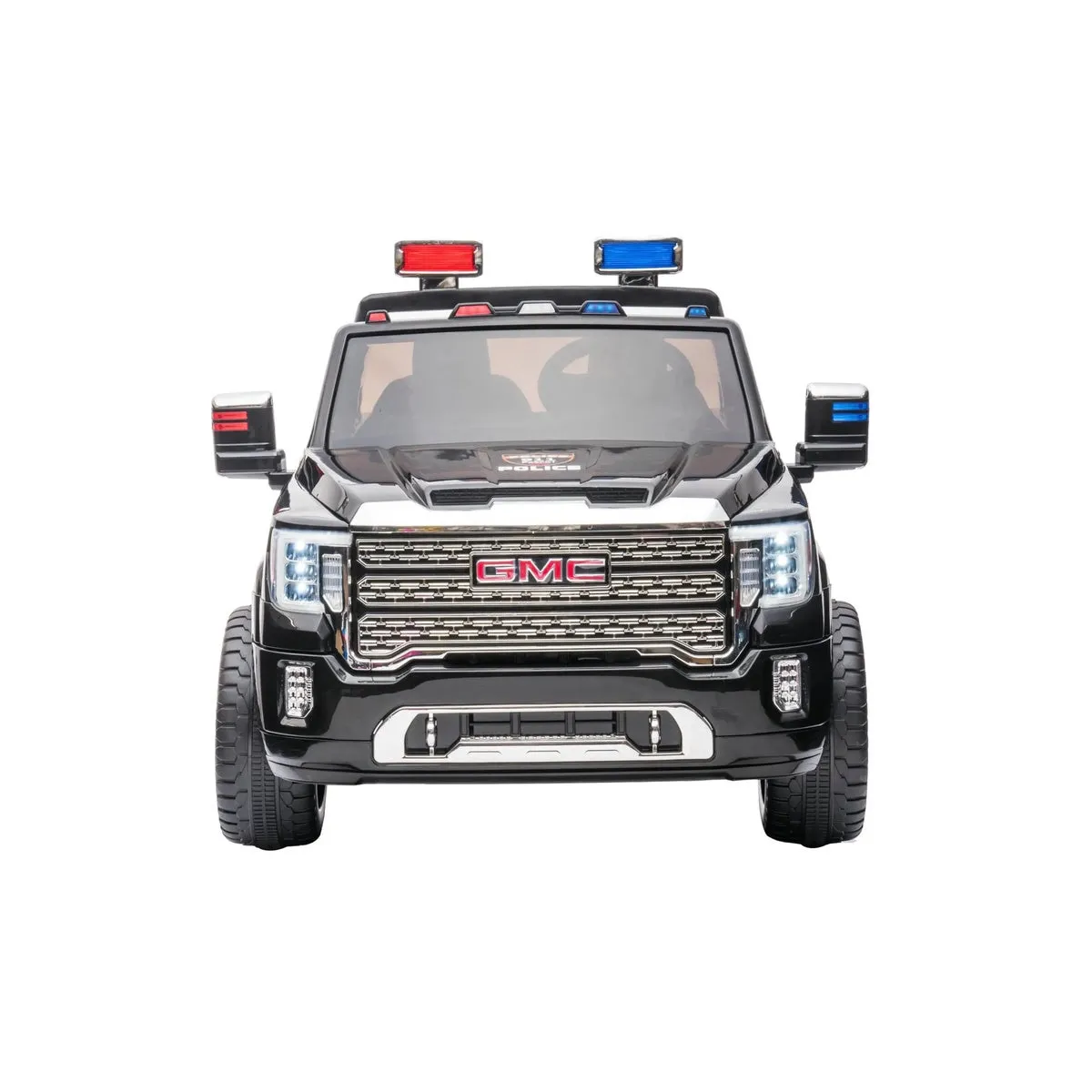 24V GMC Sierra Denali 2 Seater Police Ride-on Truck