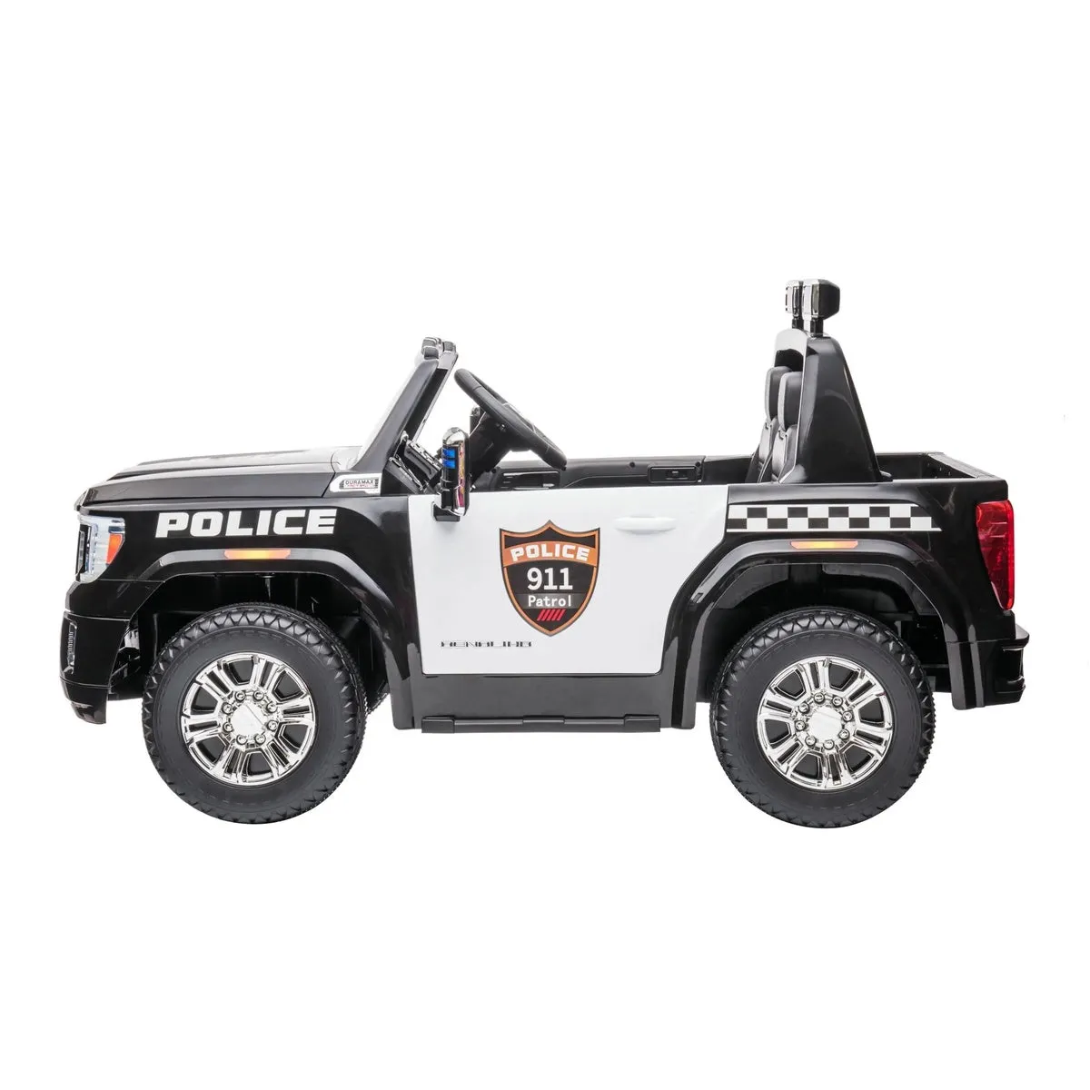 24V GMC Sierra Denali 2 Seater Police Ride-on Truck