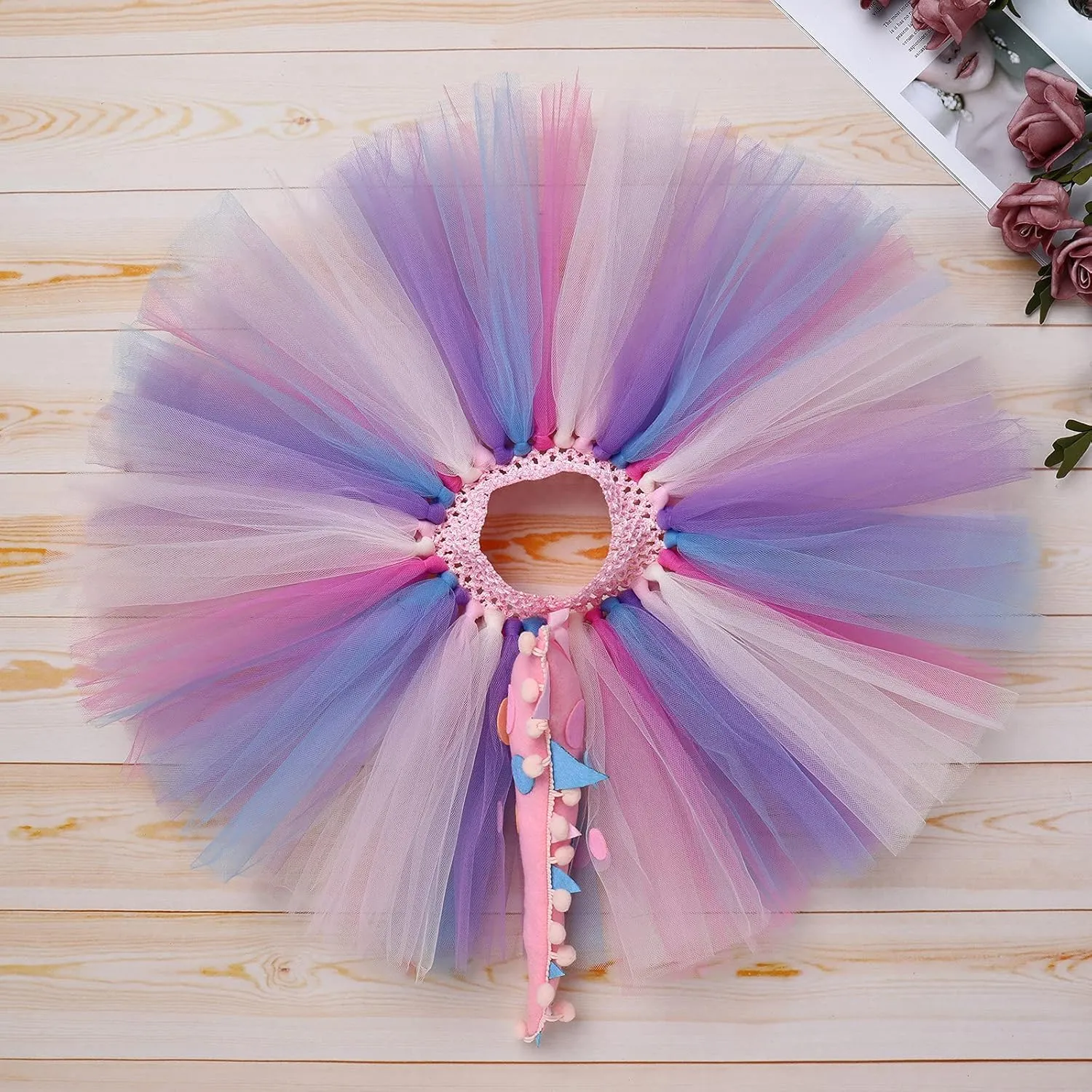 2nd Birthday Outfit Romper Confetti Tutu Skirt Dog Ears Hair Clips Cake Smash Photo Shoot ornate poison mobilize compare IMEKIS Baby Girl Half 1st 