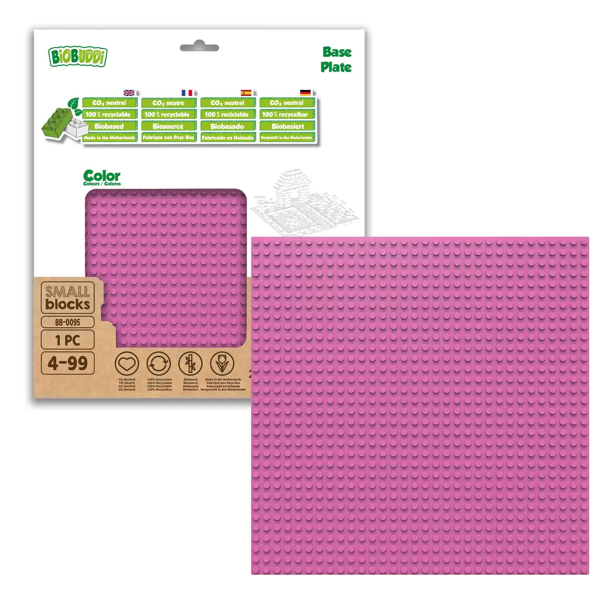 32x32 Baseplate Watermelon pink
