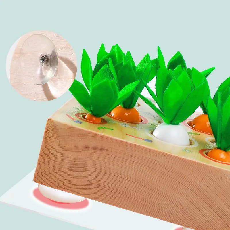 3D Wooden Carrot Harvest Matching Puzzle Game