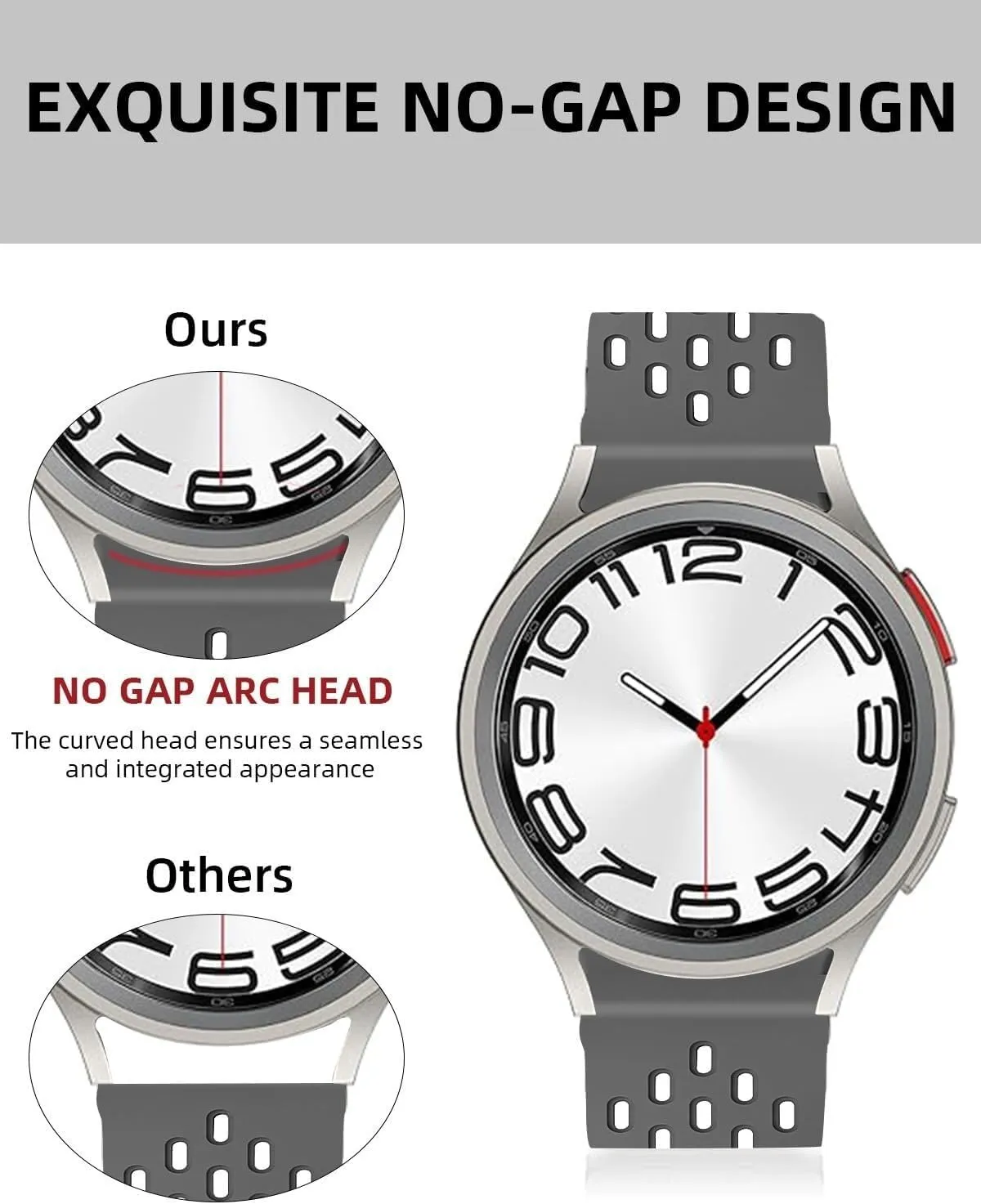 44mm$ 20mm Breathable Silicone Sport Bands For Galaxy Watch 6 40mm 44mm/Watch 6 Classic 43mm 47mm/Watch 5 Pro 45mm/Watch 4 Classic weird criticize folkway attain flow microbe 42mm 46mm/Watch 5/4 40mm 