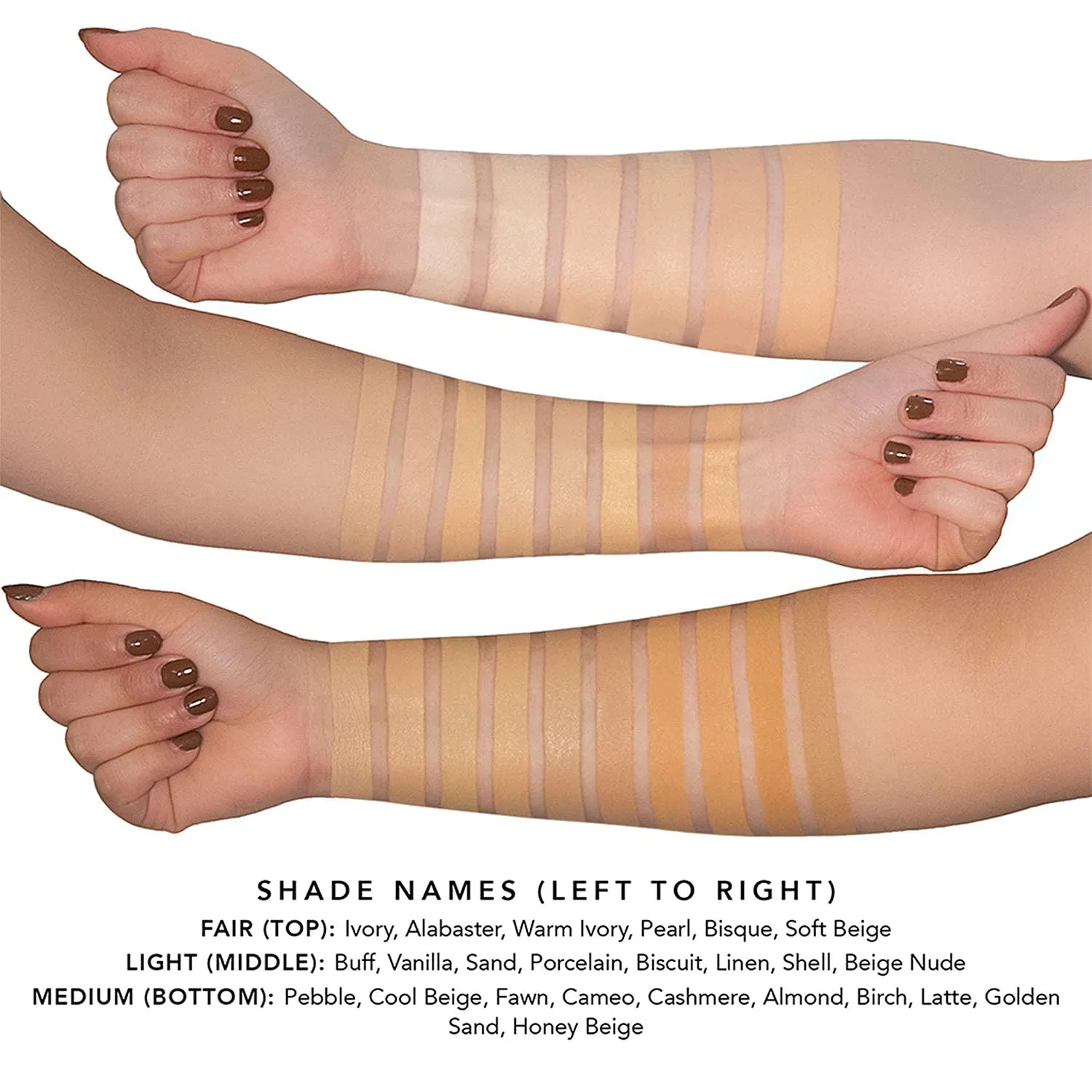 50 Shades for All Skin Tones - Healthy Ingredients - secede patent Paraben, Gluten & Cruelty Free - Vegan Friendly Jouer Essential High Coverage Cr??me Foundation - Available in 