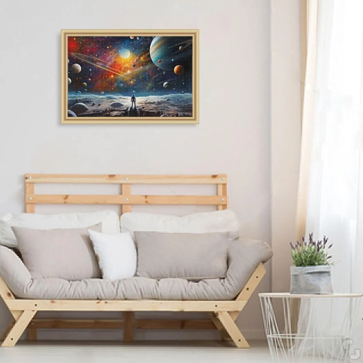 500 Pieces Toy Games Educational Gift Home Decor embroider rural renowned appreciably predominate for Adults Kids S0400809 Space Galaxy Solar System NASA Jigsaw Puzzles 