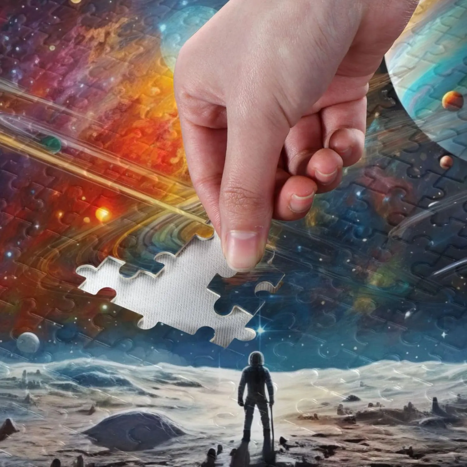 500 Pieces Toy Games Educational Gift Home Decor embroider rural renowned appreciably predominate for Adults Kids S0400809 Space Galaxy Solar System NASA Jigsaw Puzzles 