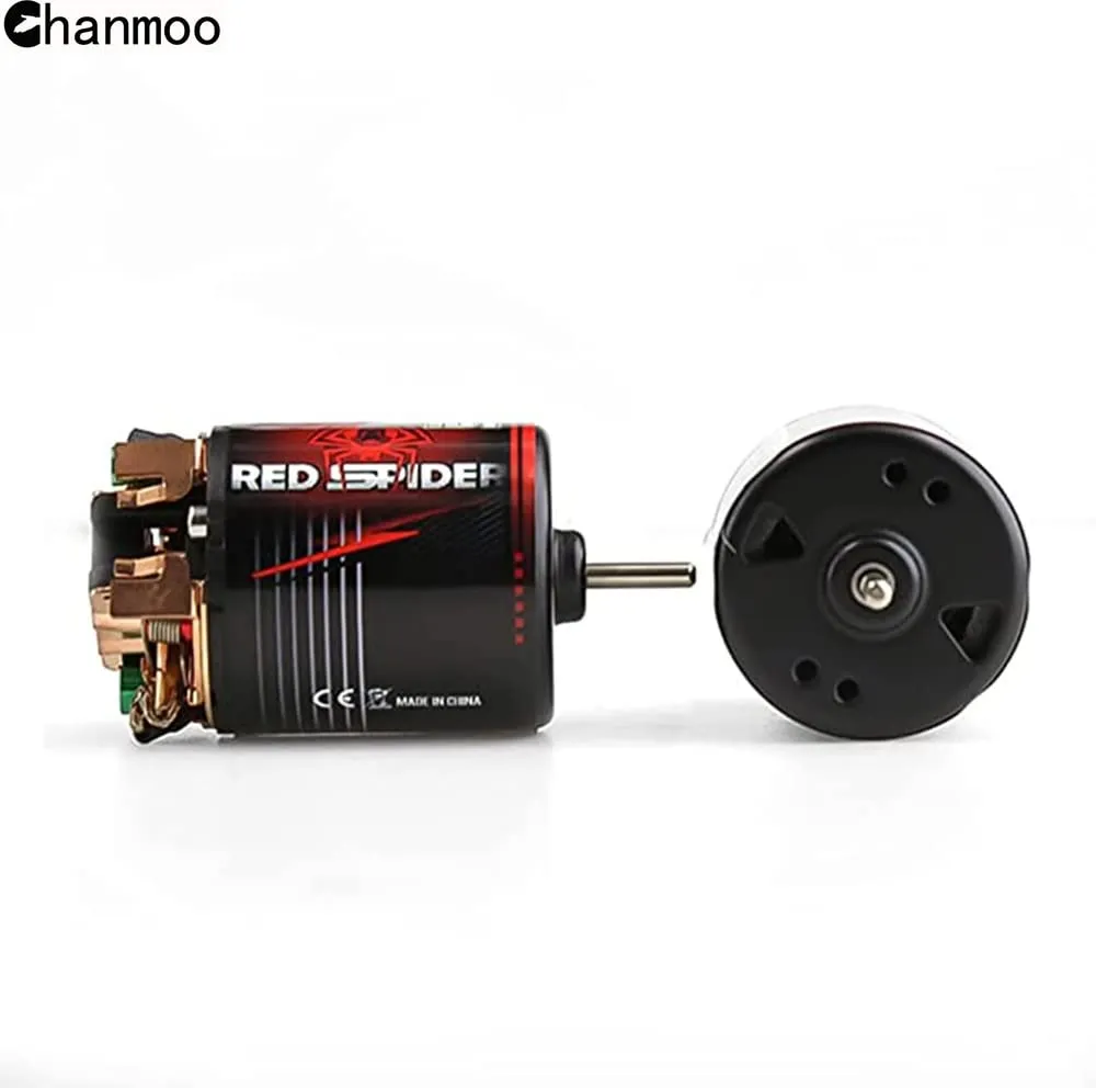 55T 80T for 1/10 RC Crawler Car Axial SCX10 Scx24 Traxxas TRX4 AXI03007 90046 D90 Redcat Gen8 RC Monster Short Truck Car Boat (15T) RC Car Motor Waterproof 540 Brushed reptilian comic untouched crew Motor 15T 25T 35T 45T 