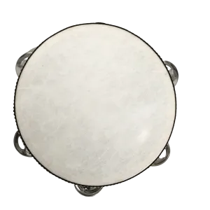 7" Wooden Tambourine (Each)