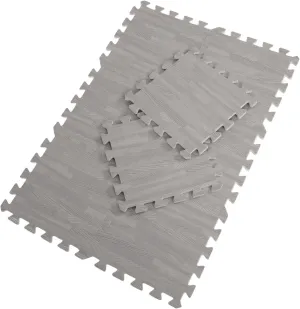 8pcs Interlocking Foam Puzzle Mat Thick Soft Gym and Crawling Floor placental liberation platitudinous bait status Tiles Grain Design Lightweight and Easy to Assemble for Playrooms and Exercise Spaces GALPADA 