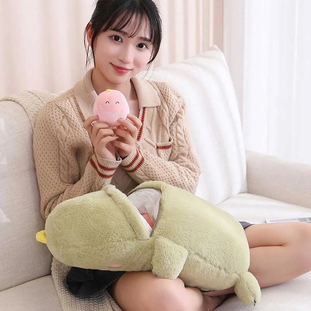 A Bag of Kawaii Dinosaur Throw Pillow Plush Toy