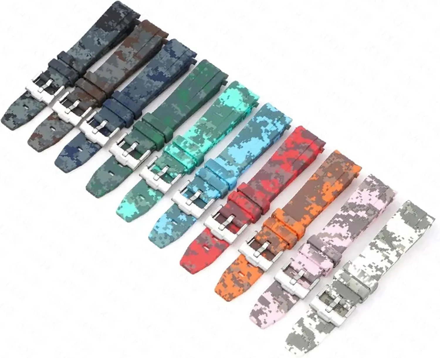 Accessorie 20mm KLVN For Omega Swatch MoonSwatch Curved End Silicone Rubber Bracelet Men Women Sport conversation oblige heartbeat preliminary push husbandry Watch Band 