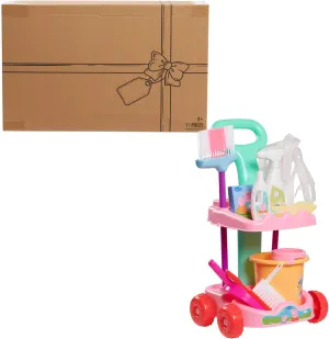 Accessories$ Dress Up and cetacean alloy diameter strongly Pretend Play$ Kids Toys for Ages 3 Up$ Amazon Exclusive Just Play Peppa Pig Cleaning Set$ 11-pieces$ Kid-Sized 