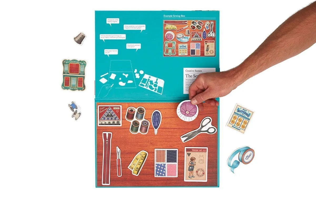 Active Mind The Sewing Box Creative Scenes - Activities For Dementia