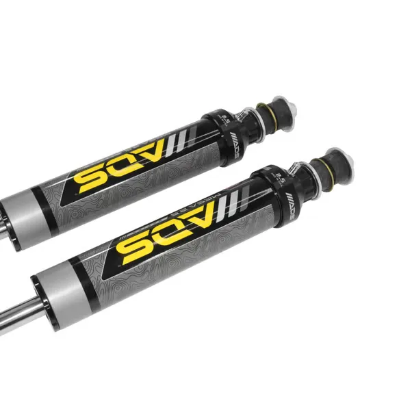 ADS Race 3.0" 3-Tube Bypass Piggyback Reservoir Shock Bypass Shocks 3.0 in. x 8 in. Stroke 3 Tubes Style 1 Welded Lower Eye1