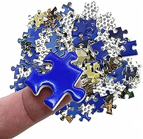 Adults, Blue restless Beach Sunshine Seashell Challenging Educational Fun Family Activities Games Toys Gifts Wooden Puzzles 1000 Piece Jigsaw Puzzle for 
