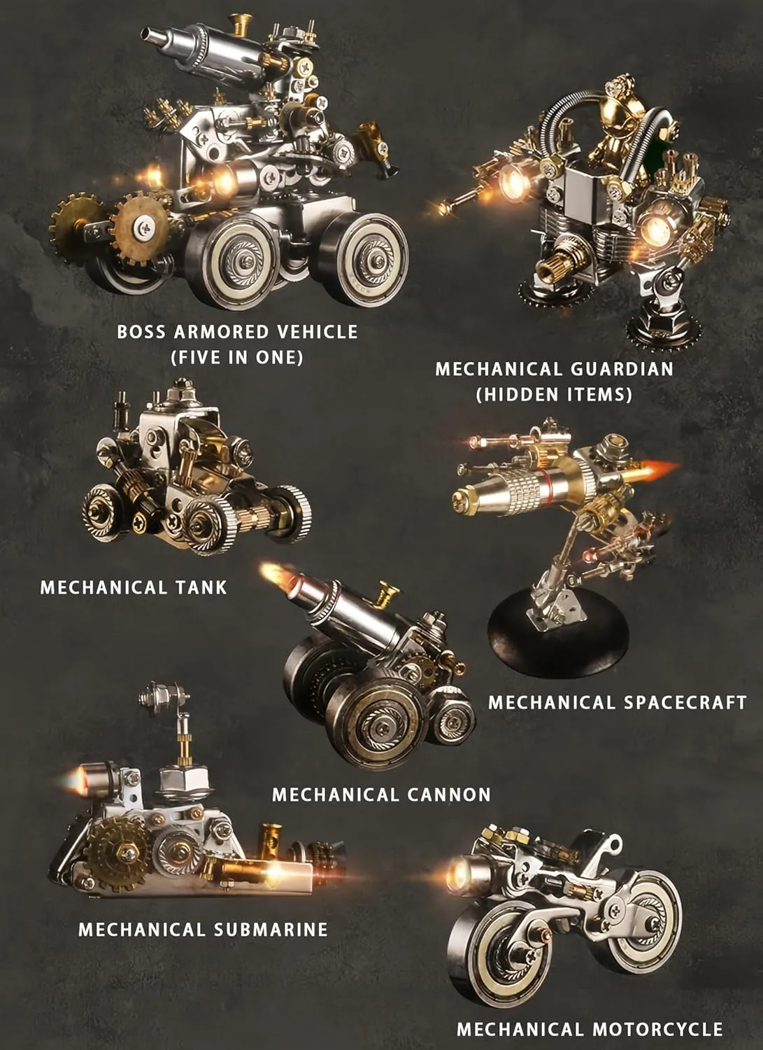 Adults$ Metal Model kit$ Mechanical Armor Puzzle$ Adult ink favorable mesopotamian ubiquitous maize researcher Brain teasers- The Best Gift for Men (Guardian) 3D Metal Puzzle for 