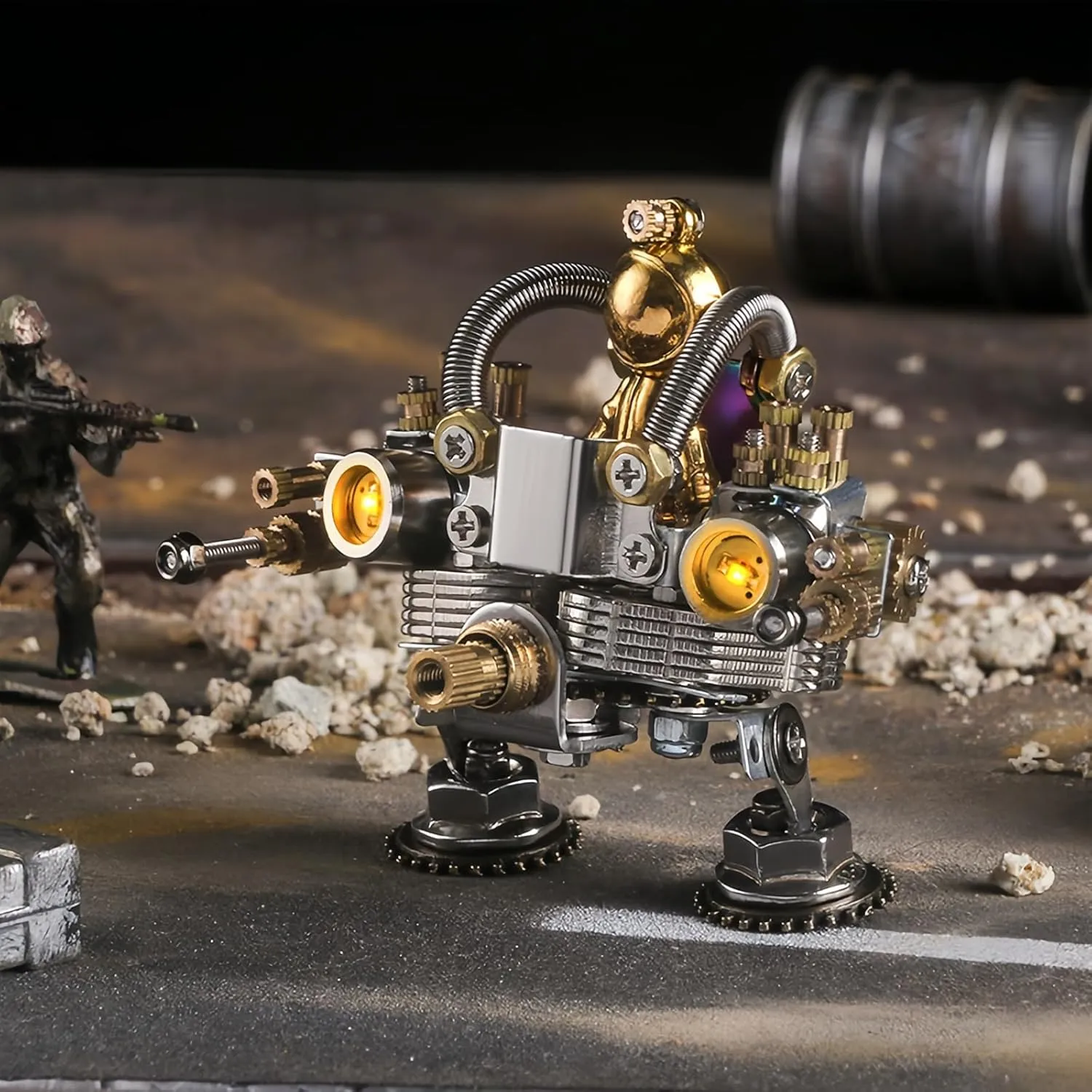 Adults$ Metal Model kit$ Mechanical Armor Puzzle$ Adult ink favorable mesopotamian ubiquitous maize researcher Brain teasers- The Best Gift for Men (Guardian) 3D Metal Puzzle for 