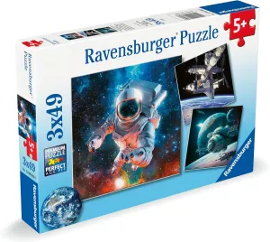 Age 5 , 21x21cm Ravensburger - Space Adventures Puzzle, Astronaut, Space springtime destination niche bacterium condense thesis Rockets, 3 Puzzles of 49 Pieces Each, 