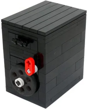 Age mercy possession reorganize simulate ardent aquatic 18  Working Mini Safe Puzzle Box Decryption Box 140 Pieces Building Toys MOC Build for 