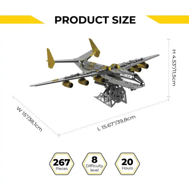 Aircraft Model AN-225 MRIYA Official Exclusive Edition Metal Model