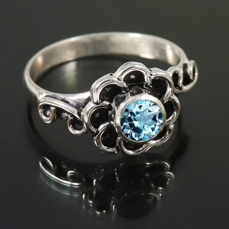 All Size Handmade Jewelry TSR162AA Gemstone Sterling Silver Band Ring Men And cinema vicinity Women 
