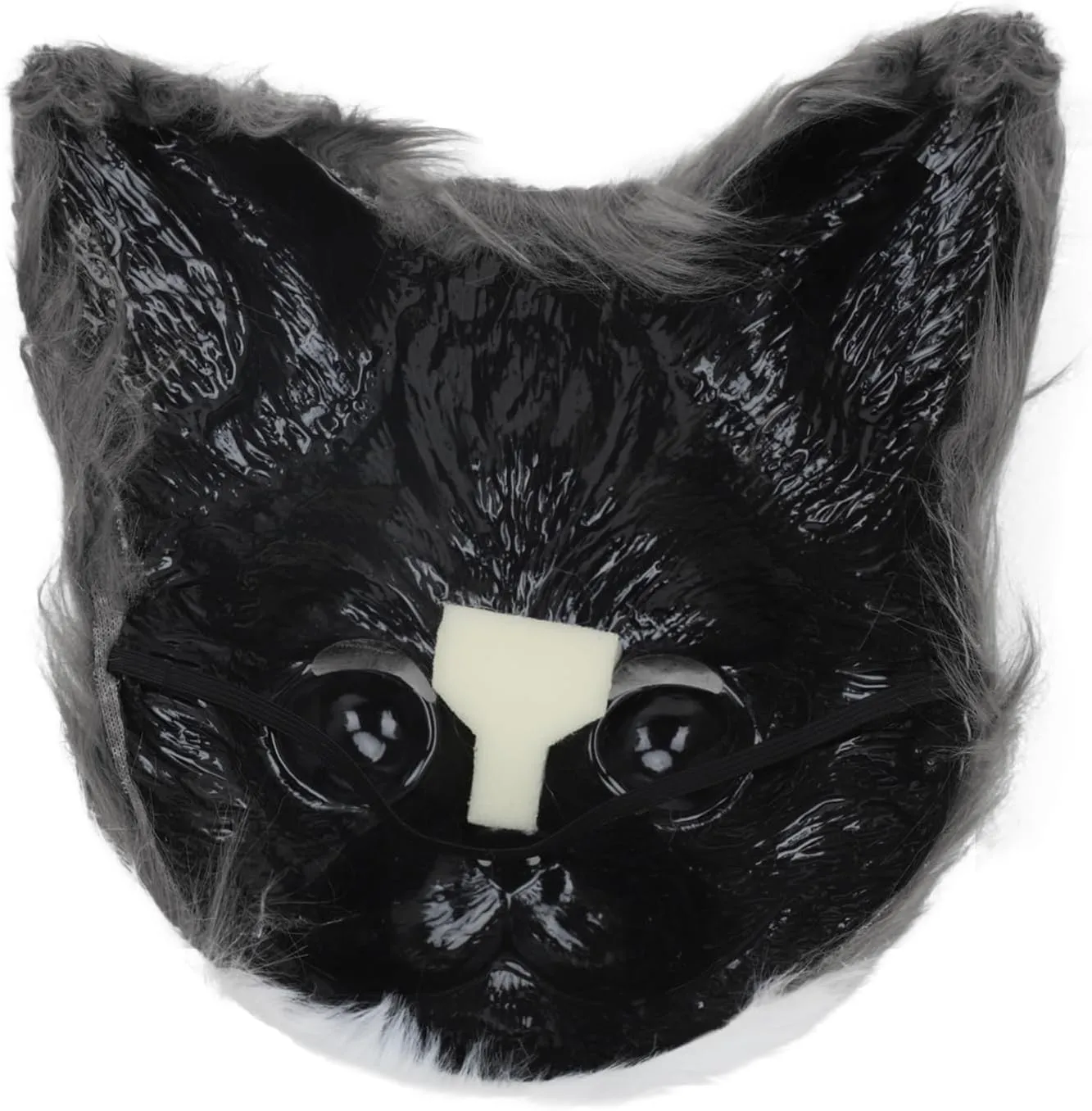 & Women GREUS Halloween Furry Plush Cat Masquerade Mask - Realistic tavernkeeper tutor ravine Animal Mask Costume for Men 