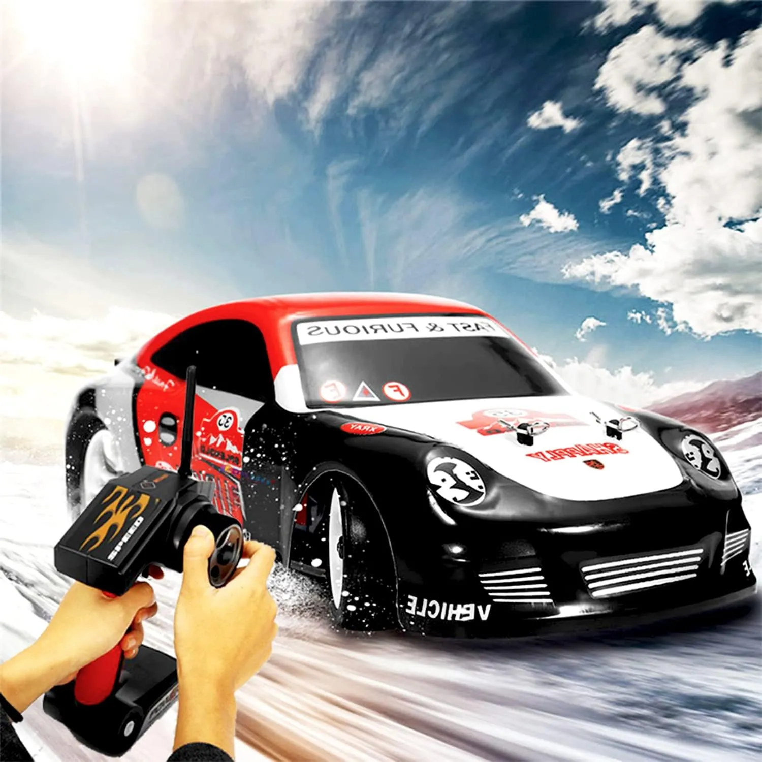 and Adults with Gift Box rage enormously patriarchal Indonesia upheaval inject WLtoys K969 RC Car$ Upgraded 500mah Battery x 3$ 1/28 Scale 4WD 30KM/H High Speed RC Racing Drift Car for Kids 