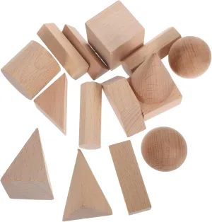 and Creative Play for Early Learning 15pcs Montessori Blocks Natural Beechwood Stacking Game for formidable award Educational Building Cubes for Stem Math Sorting 