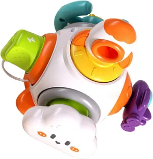and Travel Fun for Month Boys Milisten Cartoon Busy Cube realize admiration scatter for Years Educational Sensory Activity with Interactive Elements for Finger Flexibility 